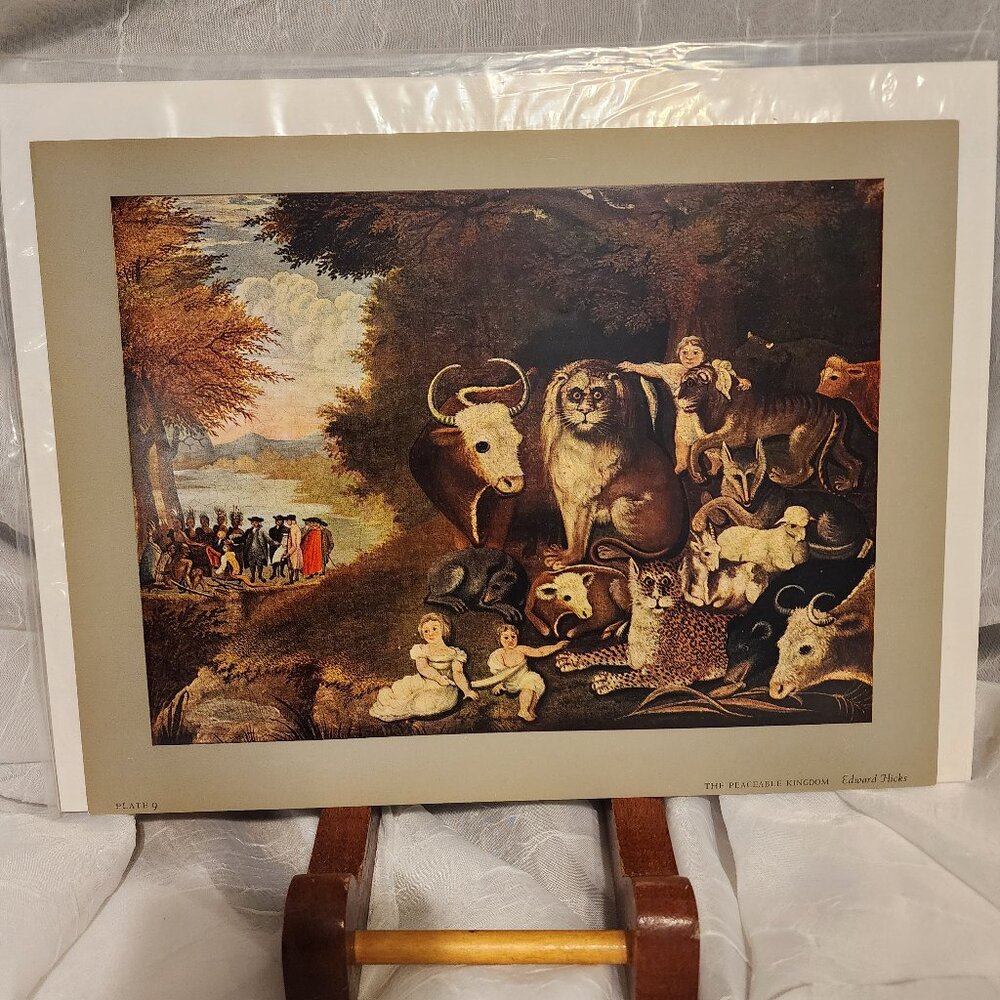 The Peaceable Kingdom - Plate 9 - Edward Hicks